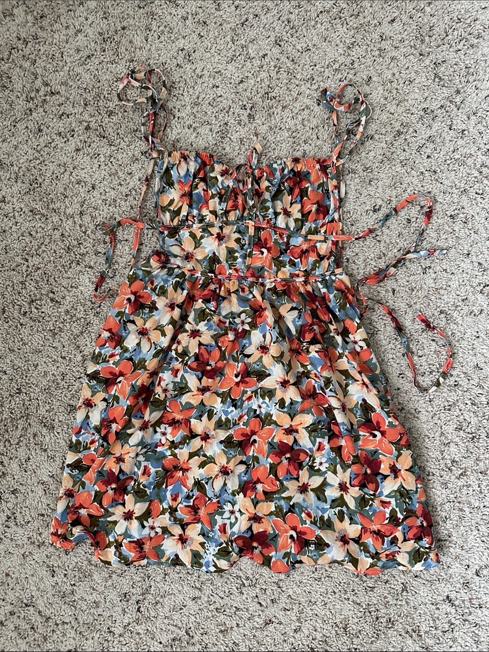 Backless summer dress